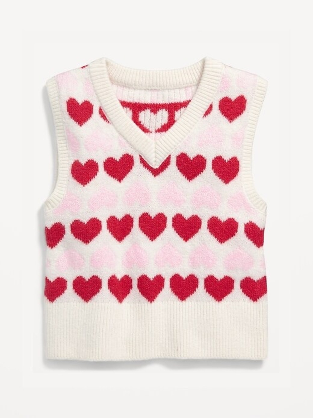 Old Navy Heart Sweater Vest